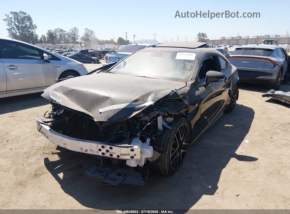 JTHHZ5BC2J5018466 2018 LEXUS RC 350 Black წინა ხედი