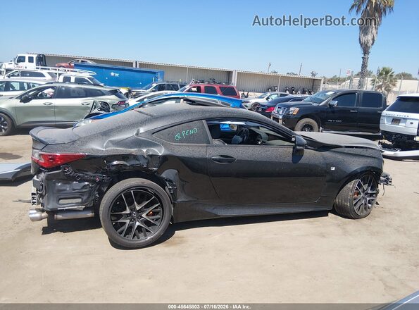 JTHHZ5BC2J5018466 2018 LEXUS RC 350 Black უკანა სალონის ხედი