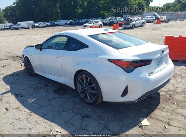 JTHHZ5BC2K5020753 2019 LEXUS RC 350 White Задня ліва чверть