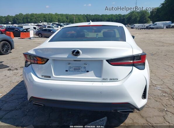 JTHHZ5BC2K5020753 2019 LEXUS RC 350 White 