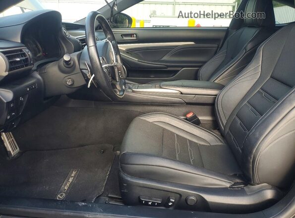 JTHHZ5BC8J5019038 2018 LEXUS RC Black Vista interior delantera
