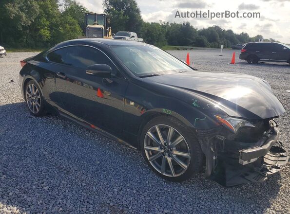 JTHHZ5BC8J5019038 2018 LEXUS RC Black Delantero derecho