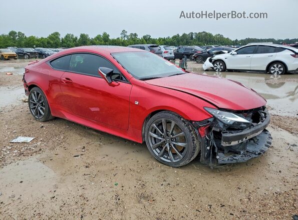 JTHHZ5BC9K5019812 2019 LEXUS RC Red Delantero derecho
