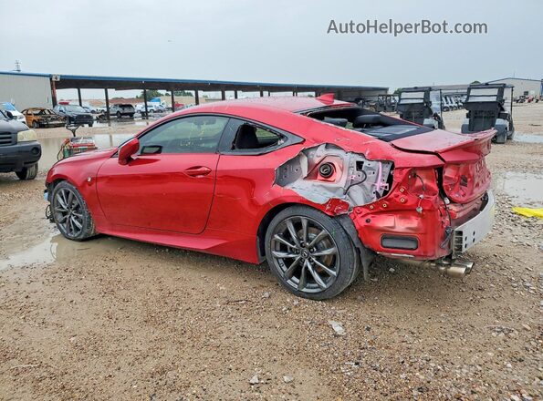 JTHHZ5BC9K5019812 2019 LEXUS RC Red Trasero izquierdo