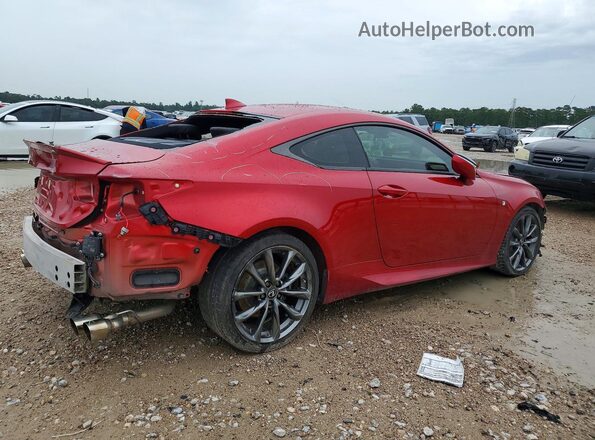 JTHHZ5BC9K5019812 2019 LEXUS RC Red Trasero derecho