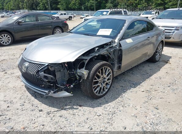 JTHHZ5BCXK5020032 2019 LEXUS RC 350 Silver Vista tres cuartos delantera izquierda