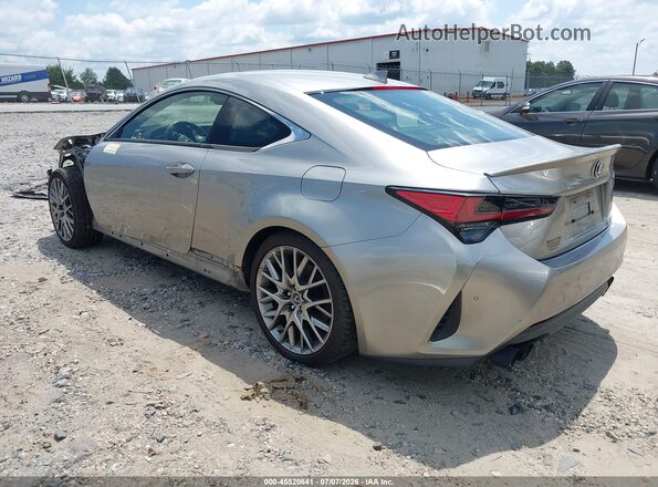 JTHHZ5BCXK5020032 2019 LEXUS RC 350 Silver Trasero izquierdo