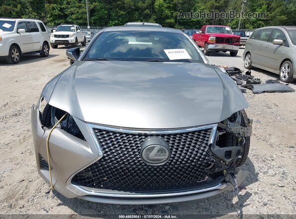 JTHHZ5BCXK5020032 2019 LEXUS RC 350 Silver Vista interior trasera
