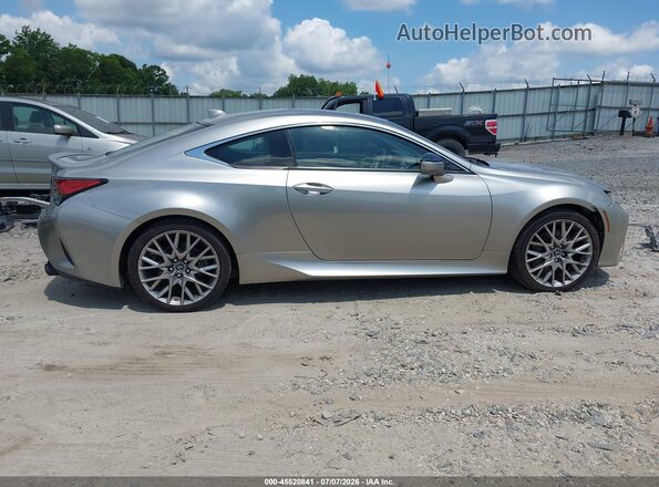 JTHHZ5BCXK5020032 2019 LEXUS RC 350 Silver Vista interior de 360 grados