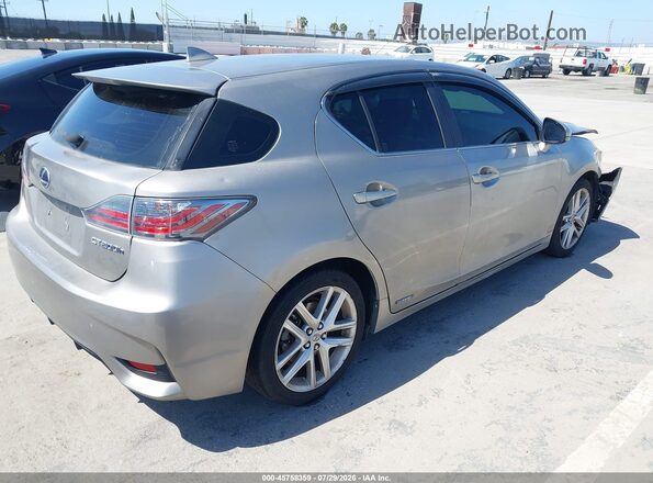 JTHKD5BH1H2290616 2017 LEXUS CT 200H Silver Trasero derecho