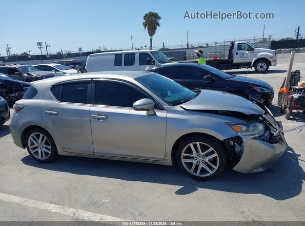JTHKD5BH1H2290616 2017 LEXUS CT 200H Silver Vista interior trasera