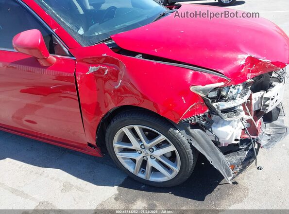 JTHKD5BH2G2265674 2016 LEXUS CT 200H Red Սալոնի հետևի տեսք