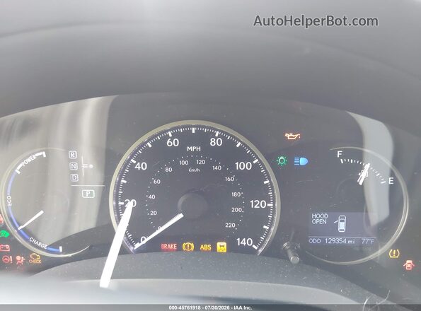 JTHKD5BH2H2289037 2017 LEXUS CT 200H Silver Հետևի նստատեղերի տեսք