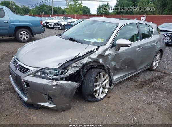 JTHKD5BH2H2289037 2017 LEXUS CT 200H Silver Դիմացի տեսք