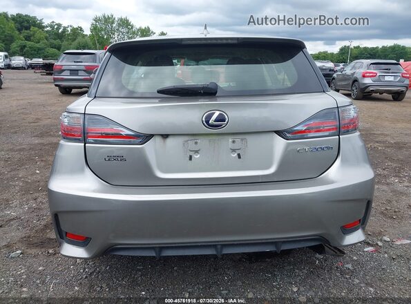 JTHKD5BH2H2289037 2017 LEXUS CT 200H Silver 