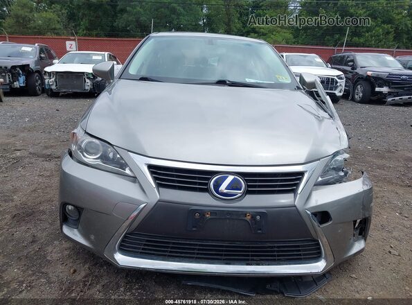 JTHKD5BH2H2289037 2017 LEXUS CT 200H Silver Սարքավորումների վահանակի տեսք