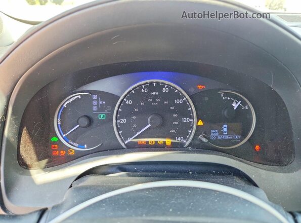 JTHKD5BH3G2255235 2016 LEXUS CT Серебряный Вид щитка приборов