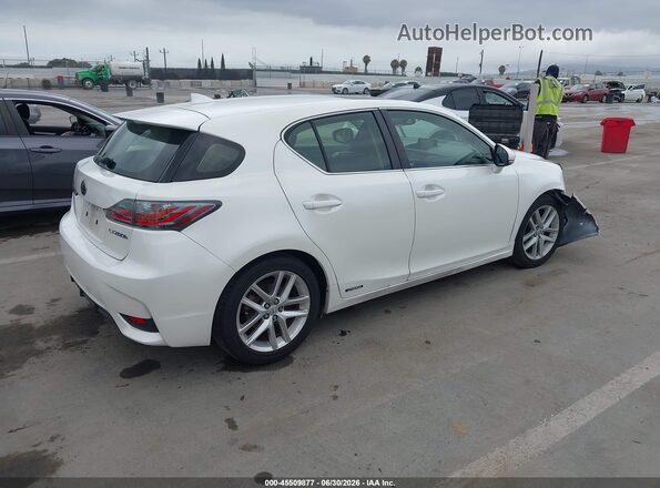 JTHKD5BH3G2270785 2016 LEXUS CT 200H White Rear right
