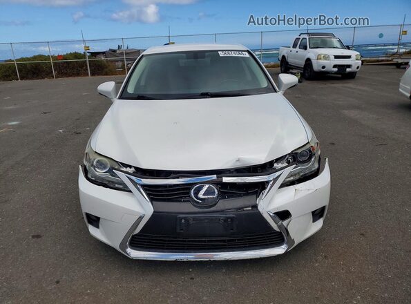 JTHKD5BH4G2258371 2016 LEXUS CT White Front view