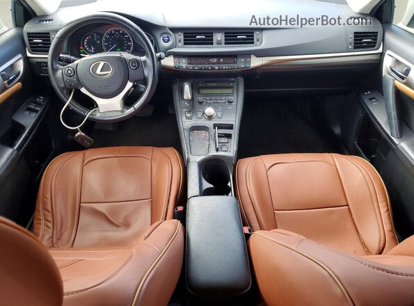 JTHKD5BH4G2258371 2016 LEXUS CT White Dashboard view