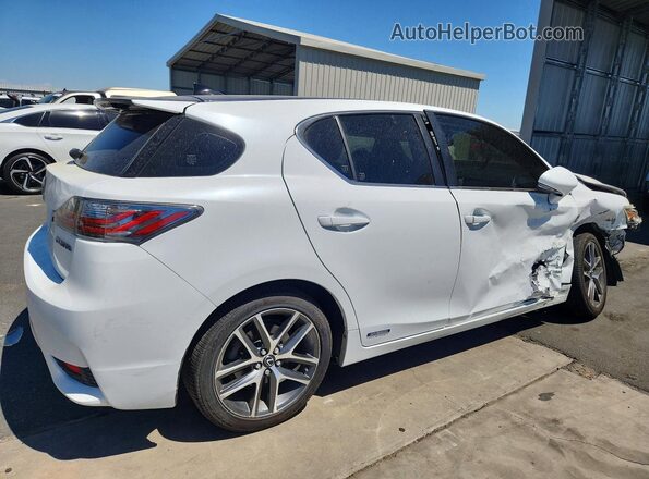 JTHKD5BH4G2271041 2016 LEXUS CT Белый Задняя правая четверть