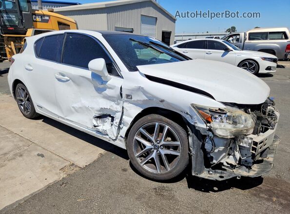 JTHKD5BH4G2271041 2016 LEXUS CT Белый Передняя правая четверть
