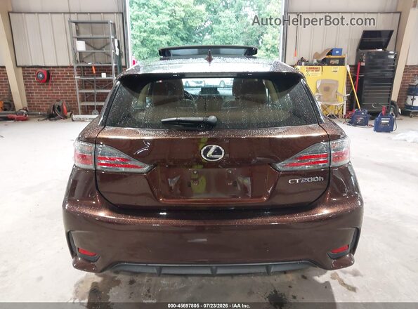 JTHKD5BH4H2297558 2017 LEXUS CT 200H Коричневый 