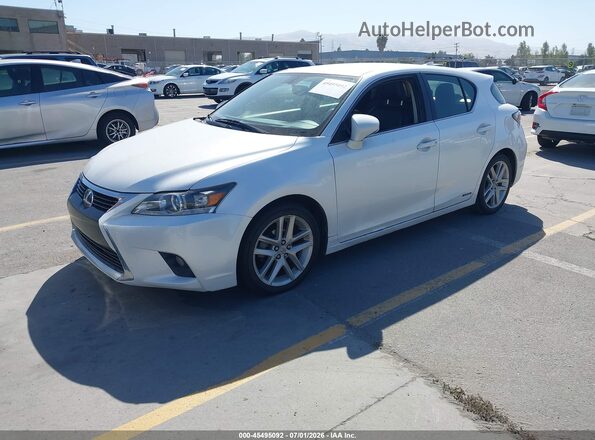 JTHKD5BH5G2270416 2016 LEXUS CT 200H White Przód lewy