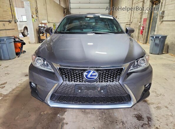 JTHKD5BH5H2295463 2017 LEXUS CT Gray Вид спереду