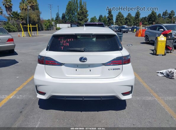 JTHKD5BH7G2251673 2016 LEXUS CT 200H White 