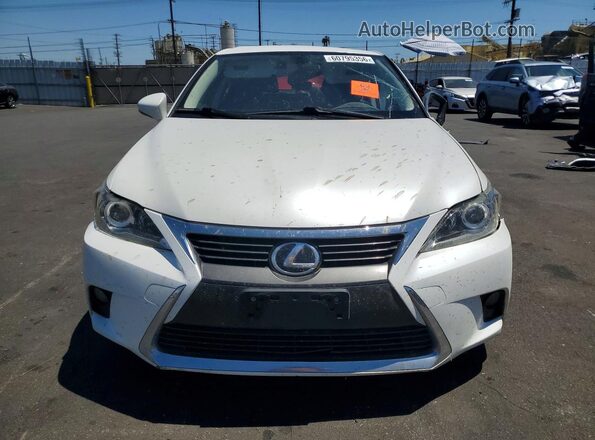JTHKD5BH8G2273861 2016 LEXUS CT White Front view