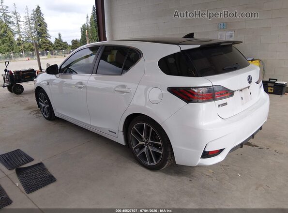 JTHKD5BHXG2251151 2016 LEXUS CT 200H White Հետևի ձախ