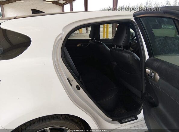 JTHKD5BHXG2251151 2016 LEXUS CT 200H White VIN կոդի պիտակի տեսք