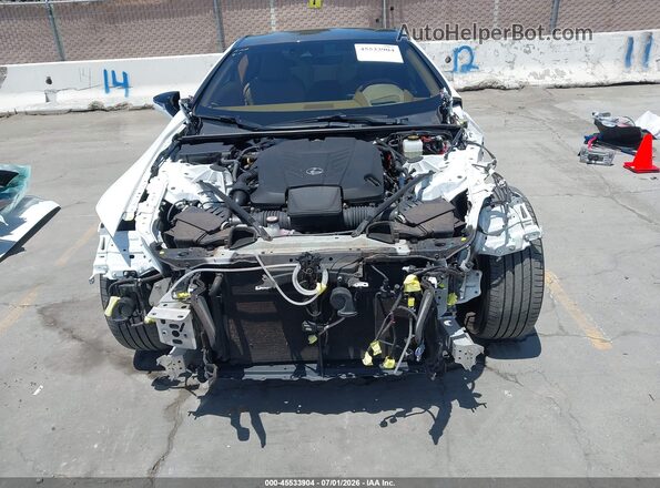 JTHLP5AY0NA104840 2022 LEXUS LC 500 White Вид спереду