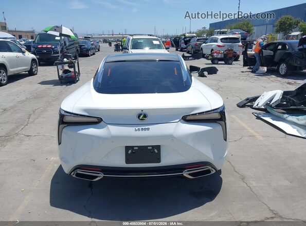 JTHLP5AY0NA104840 2022 LEXUS LC 500 White 