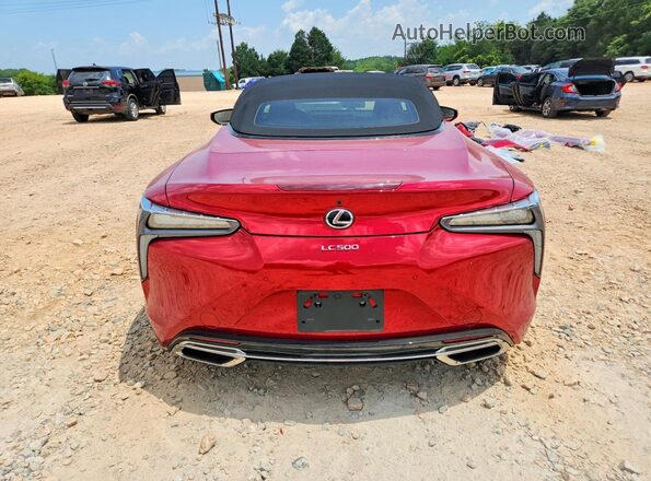 JTHMPAAY7RA108998 2024 LEXUS LC Красный Вид сзади