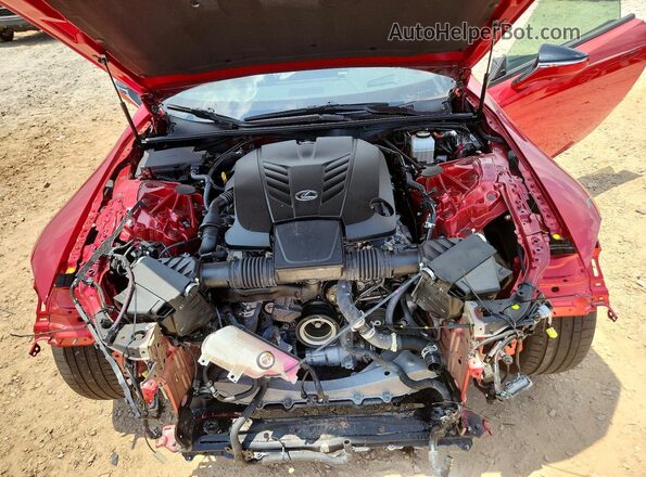 JTHMPAAY7RA108998 2024 LEXUS LC Красный Вид задней части салона