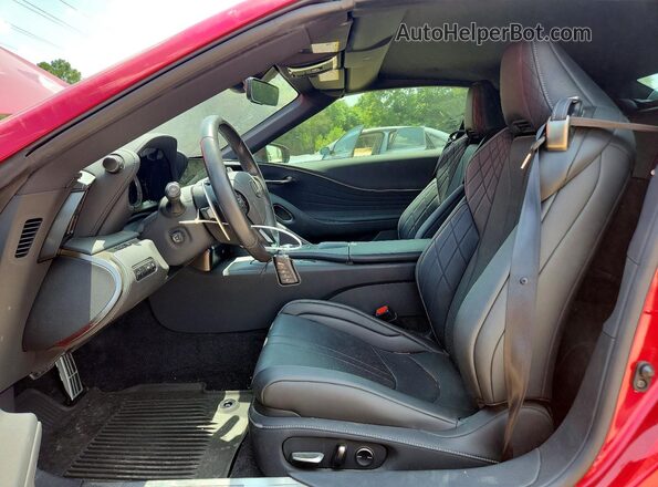 JTHMPAAY7RA108998 2024 LEXUS LC Красный Вид салона спереди