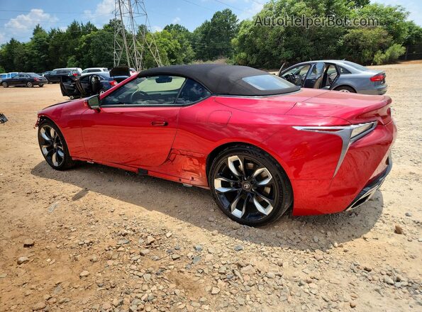 JTHMPAAY7RA108998 2024 LEXUS LC Красный Задняя левая четверть