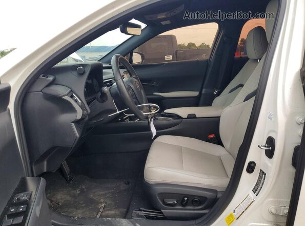 JTHP3JBH1N2046705 2022 LEXUS UX White Widok wnętrza z przodu