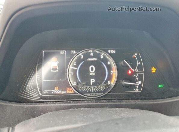 JTHP3JBH1N2046705 2022 LEXUS UX White Widok zestawu wskaźników