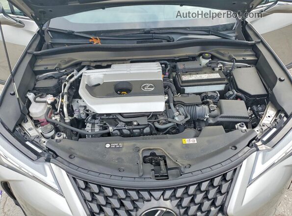 JTHP3JBH3N2049203 2022 LEXUS UX Gray Вид задньої частини салону