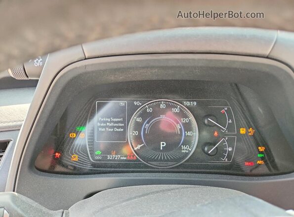 JTHP6JBH5P2146218 2023 LEXUS UX Gray Սարքավորումների վահանակի տեսք