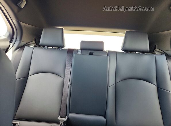JTHP6JBHXP2152371 2023 LEXUS UX Silver Rear seats view
