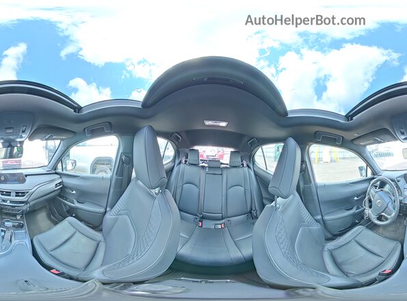 JTHP9JBH0L2024075 2020 LEXUS UX White Սալոնի 360 աստիճան տեսք