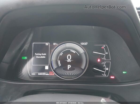 JTHP9JBH0N2061503 2022 LEXUS UX 250H Черный Вид задних сидений