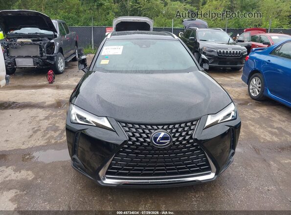 JTHP9JBH0N2061503 2022 LEXUS UX 250H Черный Вид задней части салона