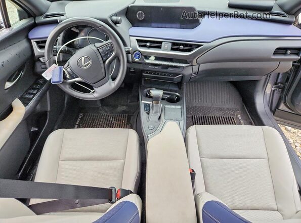 JTHP9JBH1M2051478 2021 LEXUS UX Gray Widok deski rozdzielczej