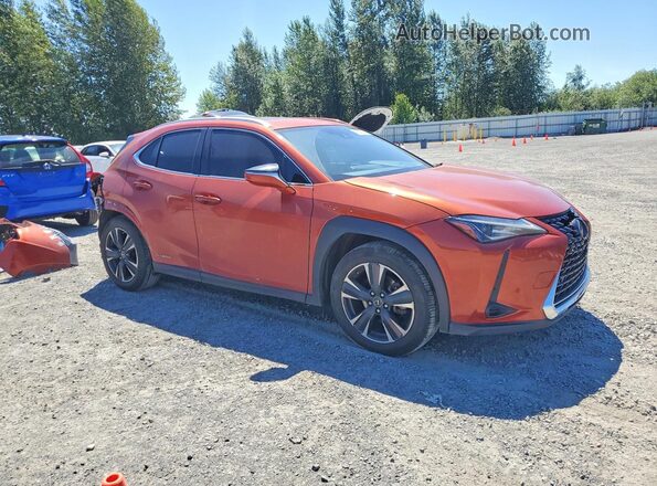 JTHP9JBH4L2022331 2020 LEXUS UX Orange Przód prawy