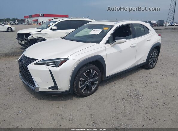 JTHP9JBH4L2036567 2020 LEXUS UX 250H Белый Передняя левая четверть